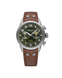 RW Freelancer Flyback Chrono herreklokke med grønn rem (42mm)