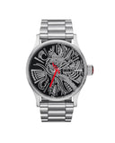 Nixon Sentry Rolling Stones herreklokke i stål (42mm)