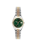 Gant Sussex Mini Bijou dameklokke i sølv og gullfarget stål med stener (28mm)