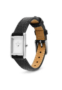 DW Bound Mini dameklokke med sort rem (17x25,9mm)