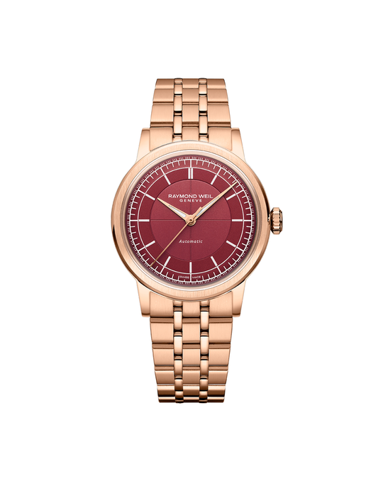 Millesime Automatic Roséfarget / Burgunder 35mm
