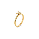 Mockberg Butterfly gullfarget ring (str 52)