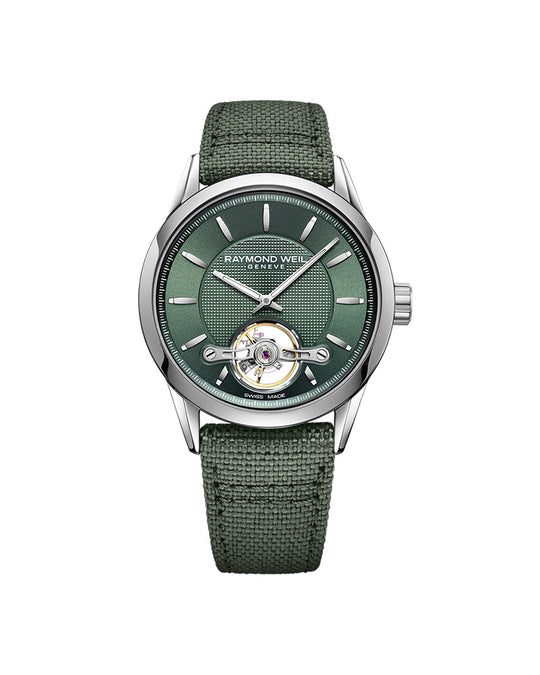 Freelancer Mens Automatic Grønn / Grønn 42mm