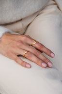 byBiehl Stardust gullforgylt sølv ring (str 50)