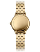 RW Toccata herreklokke i gullfarget stål (39mm)