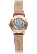 RW Millesime Diamond Automatic dameklokke med rød rem (35mm)