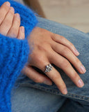 byBiehl Pebbles sølv ring (str 60)