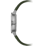 RW Freelancer Automatic Diamond dameklokke med grønn rem (34x34mm)