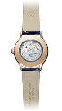 RW Maestro Månefase dameklokke med blå rem (34mm)