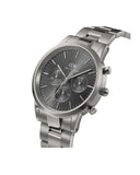 DW Iconic Chrono herreklokke i mørkegrå stål (42mm)