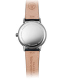 RW Toccata herreklokke med sort rem (39mm)