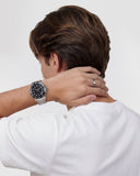 DW Iconic herreklokke i stål (40mm)