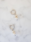 byBiehl Pearl Cluster ørering i sølv