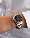 Gant Sussex dameklokke i tofarget stål (34mm)