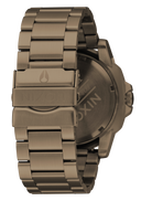 Nixon Smyth herreklokke i bronsefarget stål (44mm)