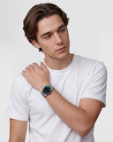 DW Iconic herreklokke i stål (40mm)