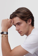 DW Bound herreklokke med sort rem (24x35mm)