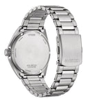 Citizen Eco-Drive herreklokke i stål med blå skive (41mm)