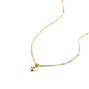 Mockberg Sweetheart Gold Necklace halssmykke i gullfarget stål (medium)