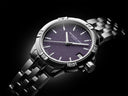 RW Tango Classic dameklokke i stål med lilla skive (30mm)