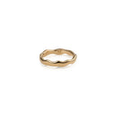 Mockberg Wavy Petite Gold ring (str 58)