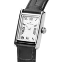 Mockberg Timeless dameklokke med sort rem (19x28mm)