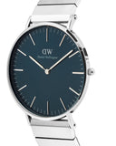 DW Classic Piano herreklokke i stål (40mm)