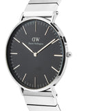 DW Classic Piano herreklokke i stål (40mm)
