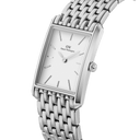 DW Bound 3-Link dameklokke i stål (29x32mm)
