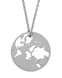byBiehl Beautiful World halssmykke i  sølv (45cm)