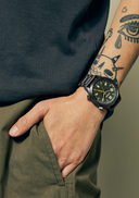 Nixon Drifter herreklokke i gråfarget stål  (40mm)