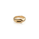 Mockberg Wavy Bolded Gold ring (str 54)