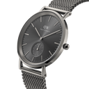DW Classic Multieye herreklokke i gråfarget stål (40mm)