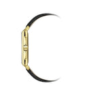 RW Toccata Rectangular herreklokke med sort rem (37X29mm)