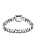 DW Jolie Chain dameklokke i stål (15,4x18,2mm)