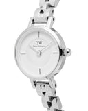 DW Petite Mini Arch 3-Link dameklokke i stål (19mm)