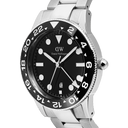 DW Iconic herreklokke i stål (40mm)
