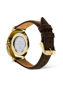 DW Classic Herreklokke med brun rem (40mm)