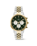 DW Iconic Chronograf herreklokke i tofarget stål (42mm)