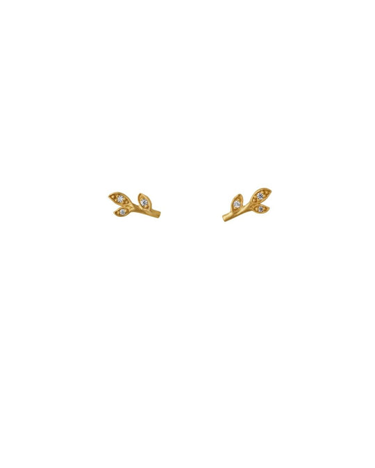 Jungle Ivy Leaf Stick Sparkle Gold