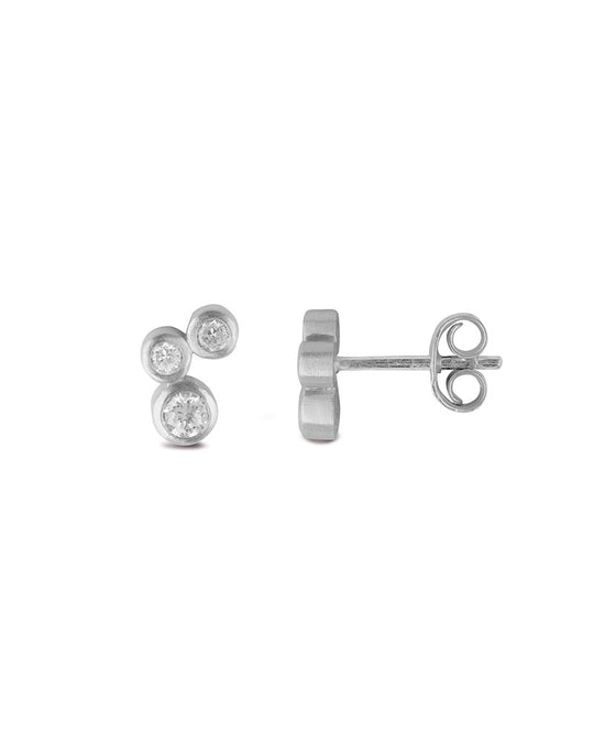 Stardust Stud 3 Silver