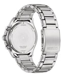 Citizen Aqua Chrono Eco-Drive herreklokke i stål med grønn skive (43mm)