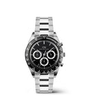 DW Iconic Chrono herreklokke med stållenke (42mm)