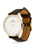 DW Classic Herreklokke med brun rem (40mm)