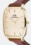 DW Marlon Sheffield herreklokke med brun rem (32x36,3mm)