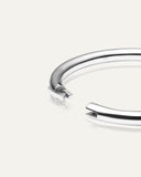 Mockberg Aura Bold Bangle armring i stål (medium)