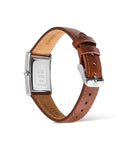 DW Bound herreklokke med brun rem (24x35mm)