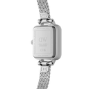 DW Quadro Mini Sterling dameklokke i stål (15,4x18,2mm)