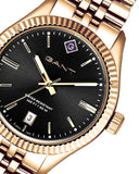 Gant Sussex dameklokke i gullfarget stål (34mm)