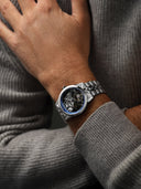 RW Freelancer Skeleton Automatic herreklokke i stål (38mm)